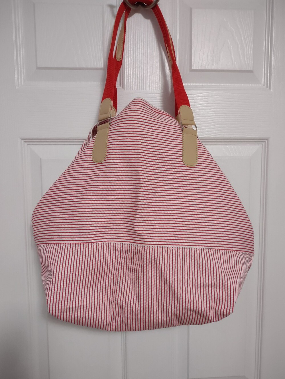 Striped Tote Bag